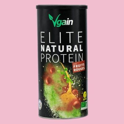 ELITE NATURAL PROTEIN - FRUITS ROUGES - Bio & Vegan
