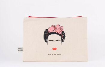 Muse Carryall en coton biologique. Collection de citations d'artistes 1