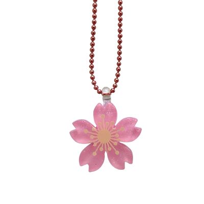 Pop Cutie Gacha Cherry Blossom Necklaces