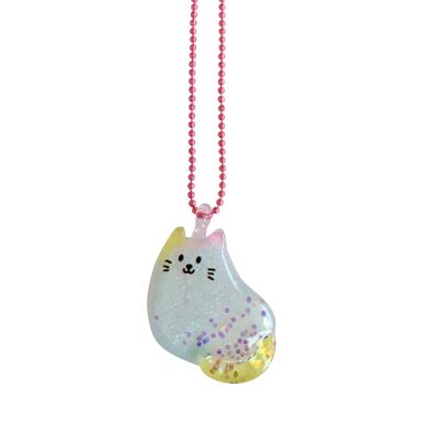 Ltd. Pop Cutie Glitter Cat Necklaces - 6 pcs. Wholesale