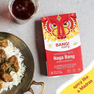 Kit d'épices pour curry Naga Bang (lot de 12)