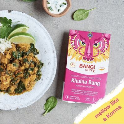 Kit d'épices pour curry Khulna Bang (lot de 12)