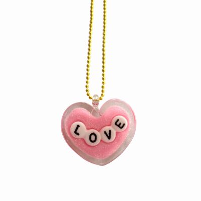 Ltd. Pop Cutie LOVE Necklaces - 6 pcs. Wholesale