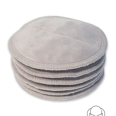 Set of 6 washable make-up remover discs for sensitive skin - Sensitive