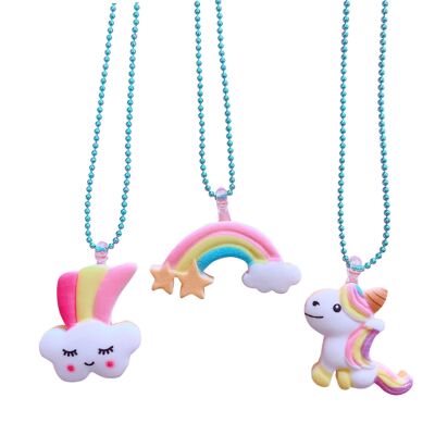 Ltd. Pop Cutie Over The Rainbow Necklaces - 6 pcs. Wholesale