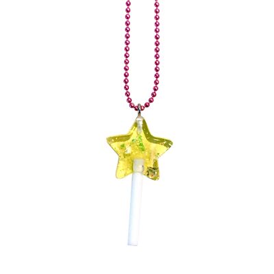 Ltd. Pop Cutie Star Lollipop Necklaces - 6 pcs. Wholesale
