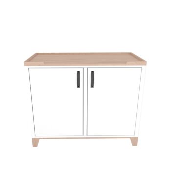 Commode Pepper Basic met deurtjes - Groen 6