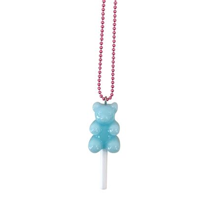 Ltd. Pop Cutie Gummy Bear Lollipop Necklaces - 6 pcs. Wholesale