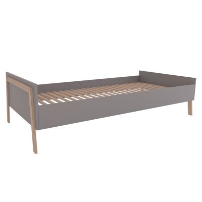 Cama infantil Polly - Grijs - Zonder lades - 220 €