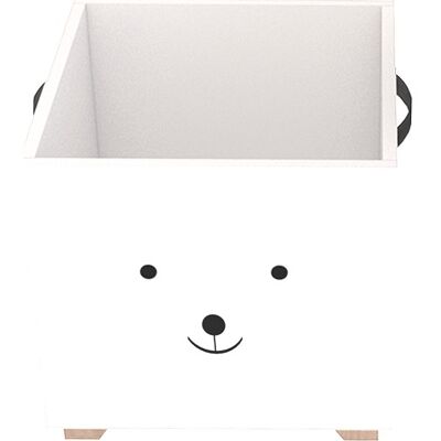 Speelgoedbak Pepper - Wit - Hond