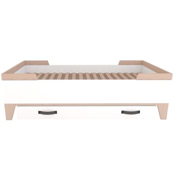 Peuterbed Pepper - Wit - Zonder lade -220 € 10