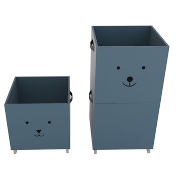 Speelgoedbak Puck - Blauw - Hond 3