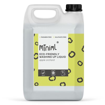 Washing Up Liquid - Apple - 5L Refill (MIN101)
