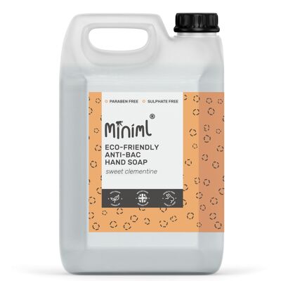 Jabón de Manos Anti - Bac - Clementina - Recarga de 5L (MIN115)