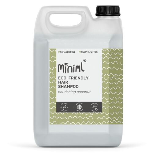 Hair Shampoo - Nourishing Coconut - 5L Refill (MIN258)