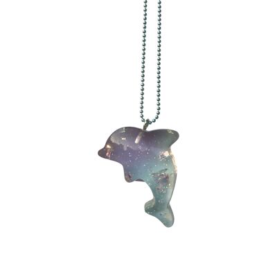 Ltd. Pop Cutie Pastel Dolphin Necklaces -6 pcs. Wholesale