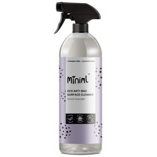 Anti-Bac Surface Cleaner - 12 x 750ML PET Spray 
(MIN151)