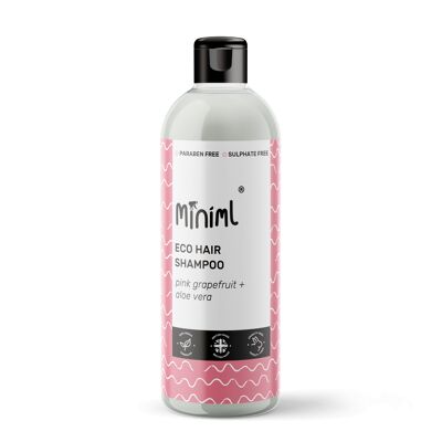 Champú para el cabello - Pomelo rosa y aloe vera - 12 x 500ML
 PET Flip (MIN168)