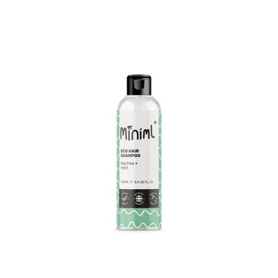 Shampooing Cheveux - Tea Tree + Menthe - 50 x 100ML PET Cap
(MIN282)