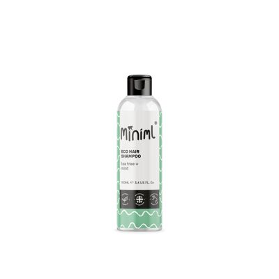 Hair Shampoo - Tea Tree + Mint - 50 x 100ML PET Cap 
(MIN282)