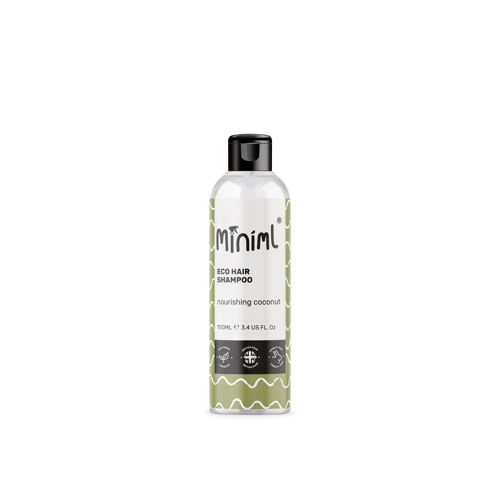 Hair Shampoo - Nourishing Coconut - 50 x 100ML PET Cap (MIN284)