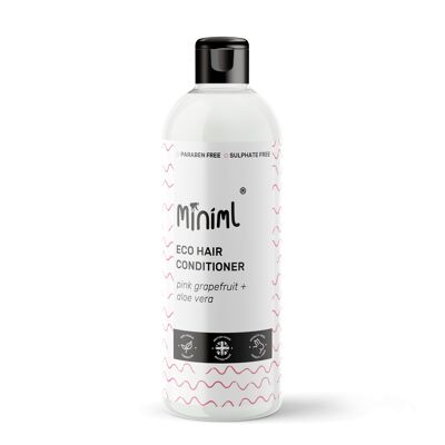 Hair Conditioner - Pink Grapefruit + Aloe Vera - 12 x 500ML PET Flip
 MIN170