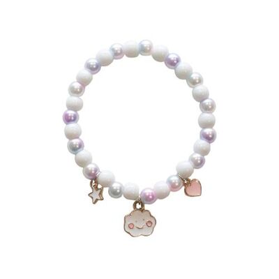 Bracelet Perlé Scintillant - Joli nuage