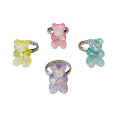 Pop Cutie Gummy Bear Ring (12 pcs) Wholesale