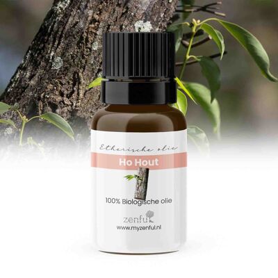 Nieuw: Biologische Ho hout etherische olie - 10ml