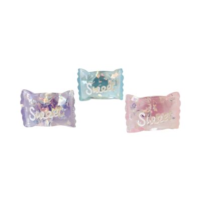 Pop Cutie Glitter Candy Ring (12 pcs) Wholesale