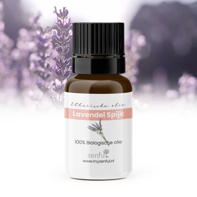 Aceite esencial de espiga de lavanda orgánico - 10ml