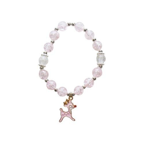 Bracelet Perlé Scintillant - Biche