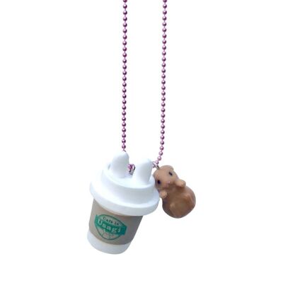 Ltd. Pop Cutie Coffee Bunny Necklaces - 6 pcs. Wholesale
