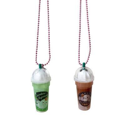 Ltd. Pop Cutie Gacha Kawaii Drinks Necklaces  - 12 pcs Wholesale