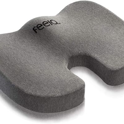 feela.® orthopedic seat cushion - dark gray