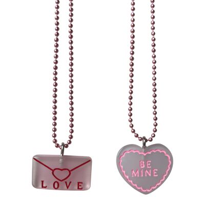 Pop Cutie Gacha Love Necklaces  - 12 pcs Wholesale