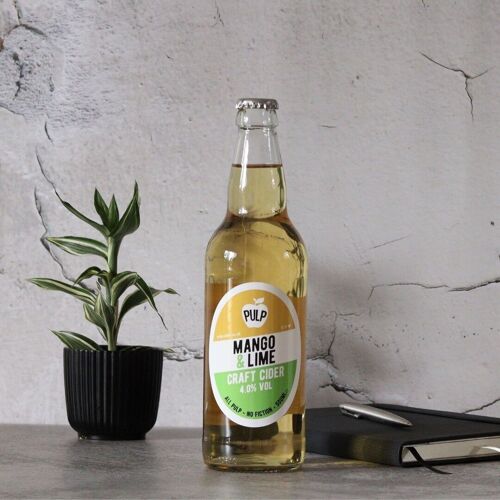 PULP Mango & Lime 4% 12 x 500ml Bottles