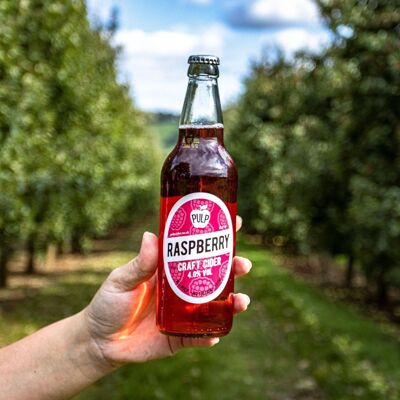 PULP Raspberry 4% 12 x 500ml Bottles