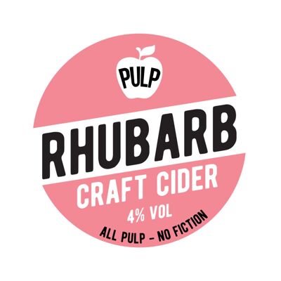 PULP Rhubarb 4% 20L BIB