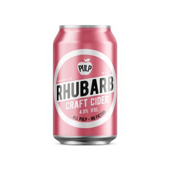 PULP Rhubarbe 4% 24 Canettes de 330ml 3