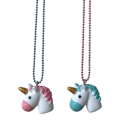 Pop Cutie Gacha Unicorn Love Kids Necklaces