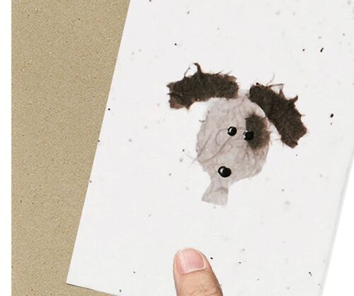 Happy Dog Eco-Friendly Seeded Card