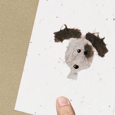 Happy Dog Eco-Friendly Seeded Card