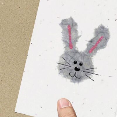 Happy Bunny Eco-Friendly Seeded Card