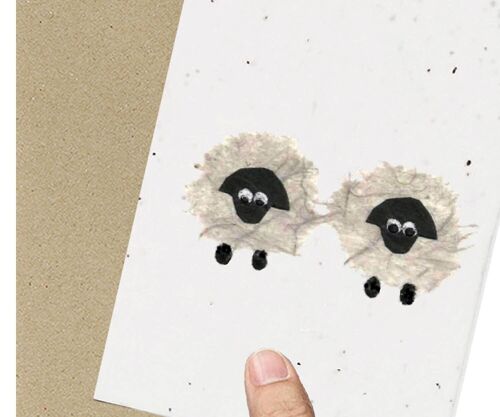 Sheep Eco-Friendly Seeded Card