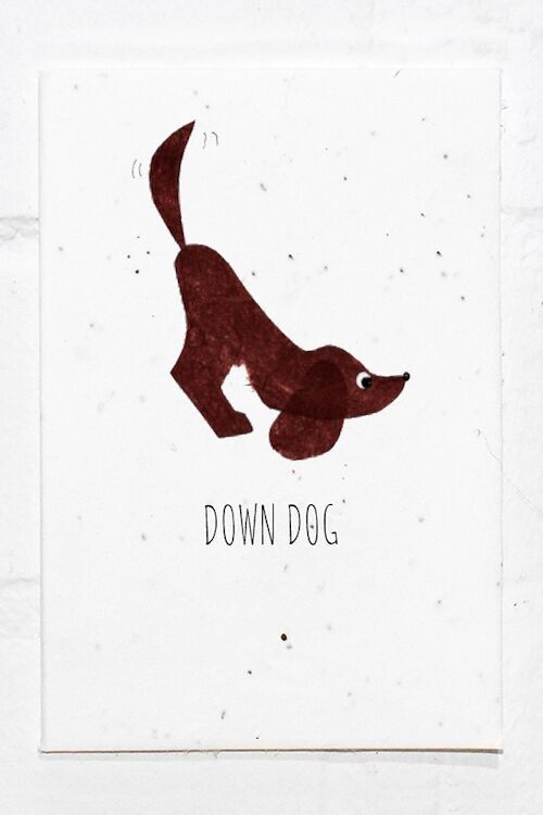 Down Dog Yoga Card