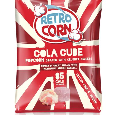 Retrocorn Cola Cubes Popcorn Snack Pack