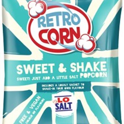Retrocorn Sweet and Shake Popcorn Sharing pack