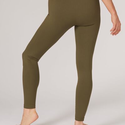 Leggings Chakra, oliva oscuro