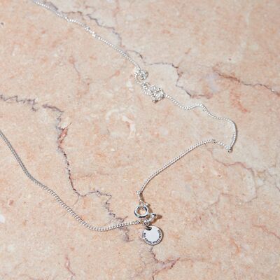 Collier simple en argent